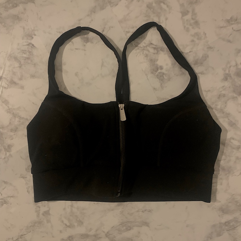 Popflex Don’t Sweat it Zip Up Sports Bra